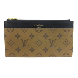 ルイヴィトン(LOUIS VUITTON)のルイヴィトン M80390 スリムパース モノグラムリバース 長財布 ウォレット(長財布)