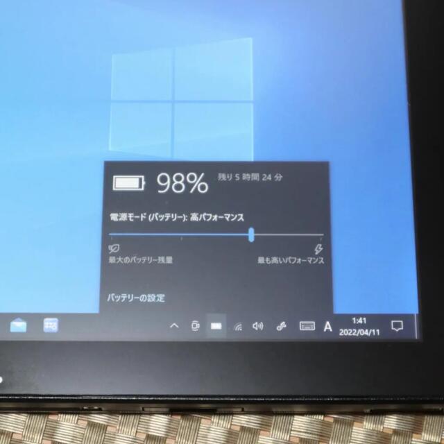 お手軽！Win10タブレット高年式！/高解像度タッチ！メモリ4G/無線/カメラ 1