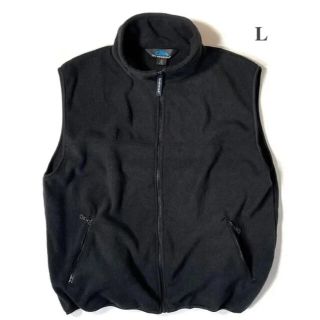 ビームス(BEAMS)のTRI MOUNTAIN FLEECE VEST ブラック　新品未使用タグ付き(ベスト)