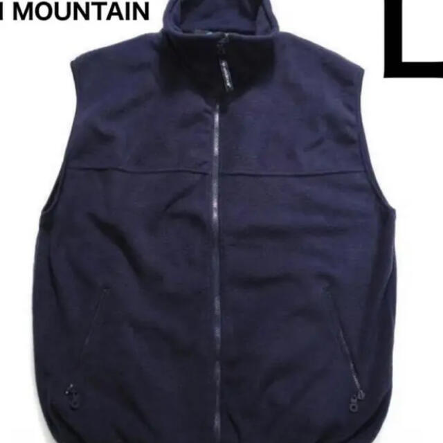 BEAMS - TRI MOUNTAIN FLEECE VEST ネイビー 新品未使用タグ付きの通販