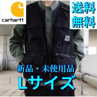 カーハート(carhartt)の【新品未使用品★Lサイズ】カーハート★フィッシングベスト★ブラック★アウトドア(ベスト)