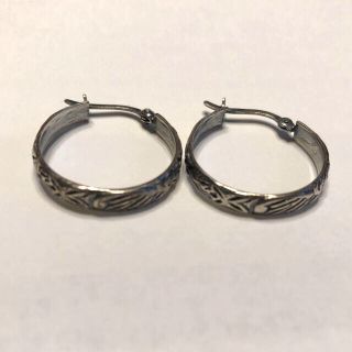 ハワイアンジュエリー　シルバー　ピアス(ピアス)