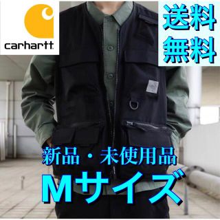 カーハート(carhartt)の【新品未使用品★Mサイズ】カーハート★フィッシングベスト★ブラック★アウトドア(ベスト)