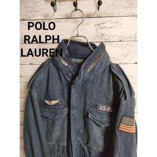 POLO RALPH LAUREN - ポロラルフローレン m-65 ミリタリー デニム