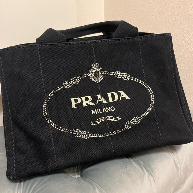 PRADA カナパトートバック　ブラック　BN187730cm