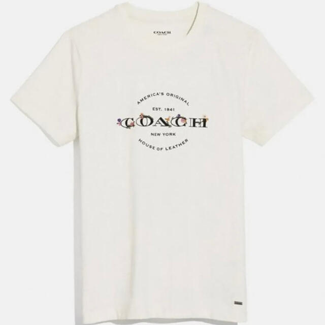 COACH コーチ シンプル ロゴTシャツ 黒 極美品