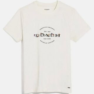 コーチ(COACH)のCOACH ロゴＴシャツ ホワイト(Tシャツ(半袖/袖なし))