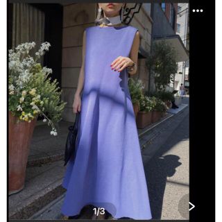 アメリヴィンテージ(Ameri VINTAGE)のAMERI  MEDI 2WAY KNIT DRESS フレアニットワンピ(ロングワンピース/マキシワンピース)