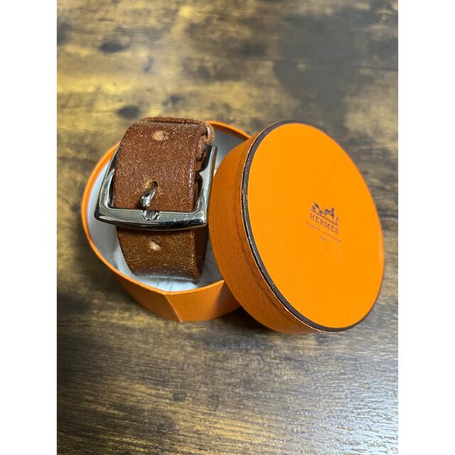 HERMES 取合い エルメス マルジェラ期 レザーバングル HERMES 取合い エルメス マルジェラ期 レザーバングル