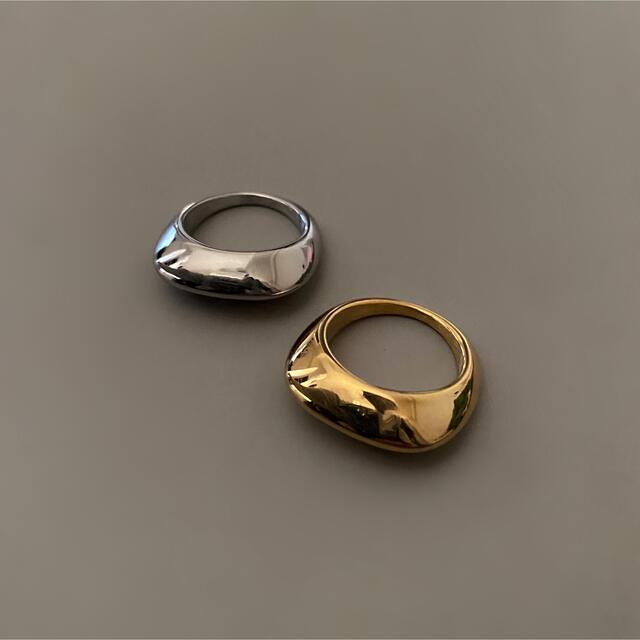 Ameri VINTAGE(アメリヴィンテージ)のRound shape ring gold No.819 レディースのアクセサリー(リング(指輪))の商品写真