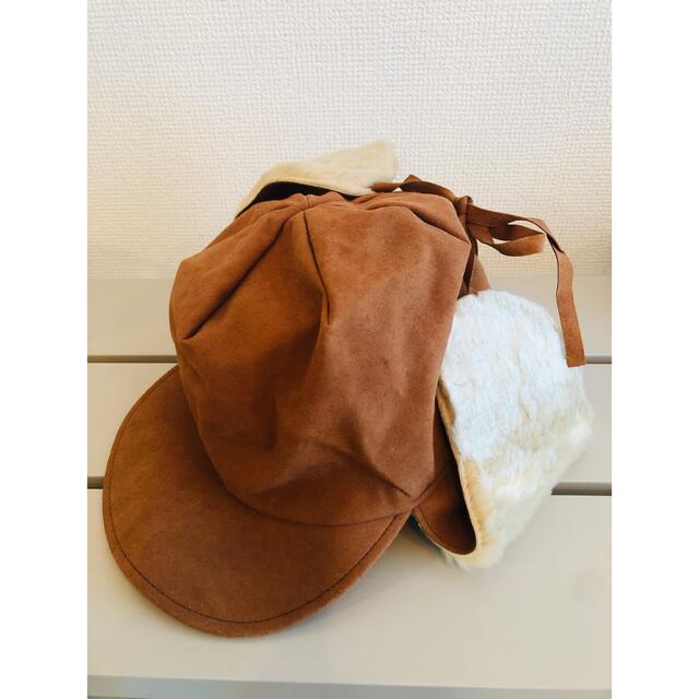 URBAN RESEARCH(アーバンリサーチ)の【新品/未使用】UR SELECT フライトキャップ スエード レディースの帽子(キャップ)の商品写真