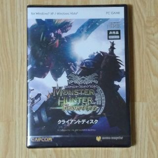 カプコン(CAPCOM)の《未開封★非売品》モンスターハンターフロンティアオンライン　クライアントディスク(PCゲームソフト)