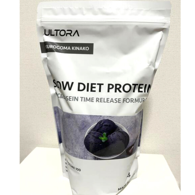 ULTORA SLOW DIET PROTEIN 黒ゴマきなこ風味 2kg-