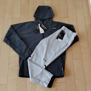 数回着用 OAKLEY  TYPE-01 セットアップ  ネイビー　サイズＬ