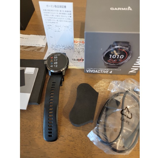 Garmin vivoactive4 GARMIN ガーミン BLACK