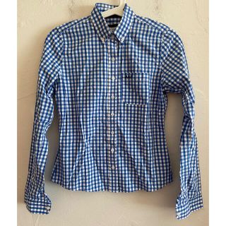 アバクロンビーアンドフィッチ(Abercrombie&Fitch)のAbercrombie & Fitchアバクロ 長袖シャツ ギンガムチェックXS(シャツ/ブラウス(長袖/七分))