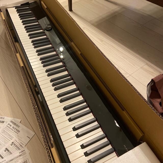 CASIO(カシオ)のCASIO PRIVIA PX- S3100 電子ピアノ 88鍵盤  ほぼ新品 楽器の鍵盤楽器(電子ピアノ)の商品写真