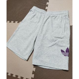 アディダス(adidas)の☆AHP-387 アディダス ハーフスエットパンツ グレー サイズ XO(トレーニング用品)