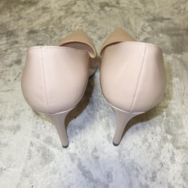 美品】プラダ PRADA ハイヒール 36 1/2-23.5cm ピンク 美品】プラダ PRADA ハイヒール 36 1/2-23.5cm ピンク