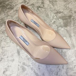 プラダ(PRADA)の【美品】プラダ PRADA ハイヒール 36 1/2-23.5cm ピンク(ハイヒール/パンプス)