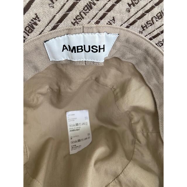 AMBUSH - AMBUSH バケットハットの通販 by i's shop｜アンブッシュなら