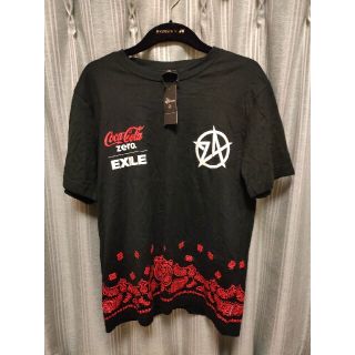 トゥエンティーフォーカラッツ(24karats)の24karats EXILE コカコーラ コラボ トップス 半袖 ブラック 黒(Tシャツ/カットソー(半袖/袖なし))