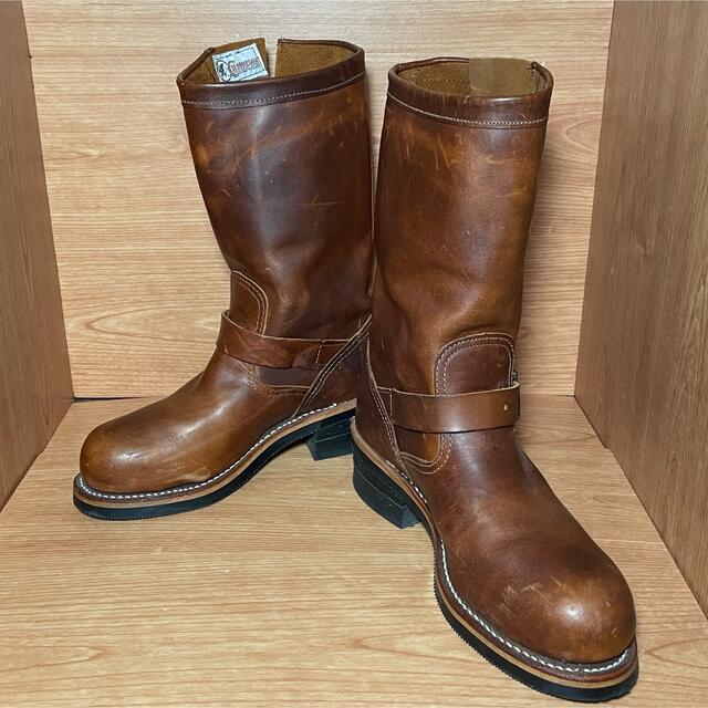 ★定番★チペワ　エンジニアブーツ　91066  TAN  5E  23cm 1