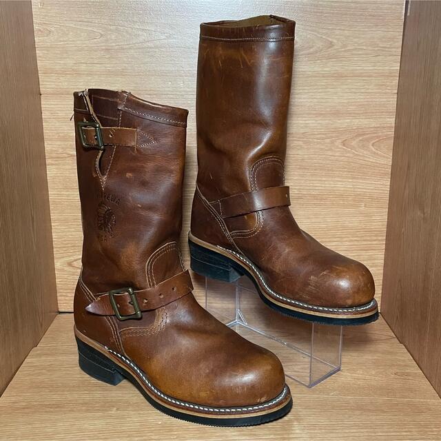 ★定番★チペワ　エンジニアブーツ　91066  TAN  5E  23cm 4