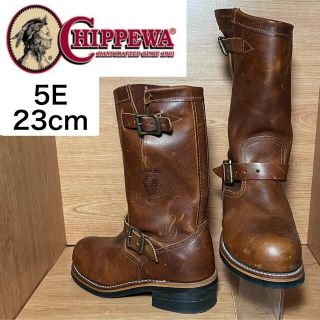 チペワ(CHIPPEWA)の★定番★チペワ　エンジニアブーツ　91066  TAN  5E  23cm(ブーツ)