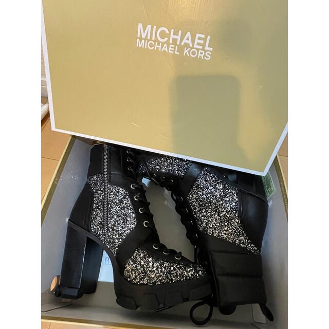MICHAEL KORS - 【新品】MICHAEL MICHAEL KORS シルバーラメ MICHAEL KORS - 【新品】MICHAEL MICHAEL KORS シルバーラメ