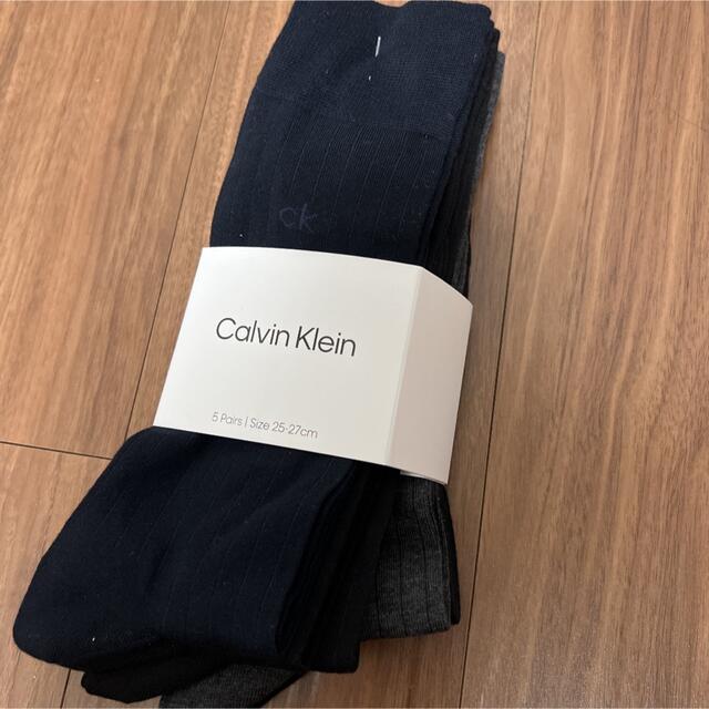 Calvin Klein(カルバンクライン)のカルバンクライン　Calvin Klein メンズ　靴下　５足組 メンズのレッグウェア(ソックス)の商品写真