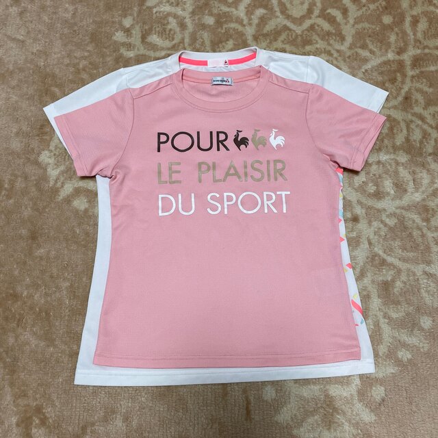 le coq sportif(ルコックスポルティフ)の(お値下げ)☆le coqルコック☆半袖Tシャツ２枚セット レディースのトップス(Tシャツ(半袖/袖なし))の商品写真