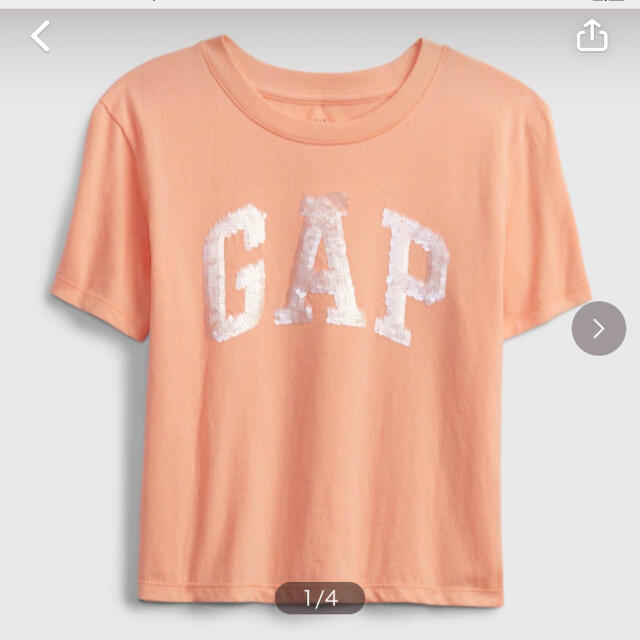 GAP Kids(ギャップキッズ)のGAP ガールズ　Tシャツ キッズ/ベビー/マタニティのキッズ服女の子用(90cm~)(Tシャツ/カットソー)の商品写真