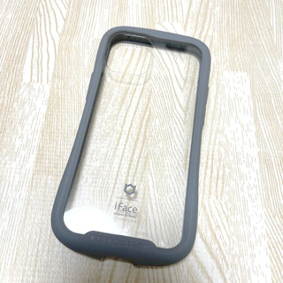 アイフォーン(iPhone)の【美品】iface iPhone12 mini グレー(モバイルケース/カバー)