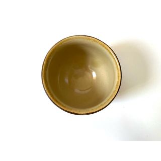 作家物 壺屋焼 小橋川仁王 赤絵 やちむん 沖縄 琉球 湯呑 ゆのみ 骨董