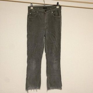 マザー(mother)のmother コーデュロイパンツ　Insider Crop Step Fray(クロップドパンツ)