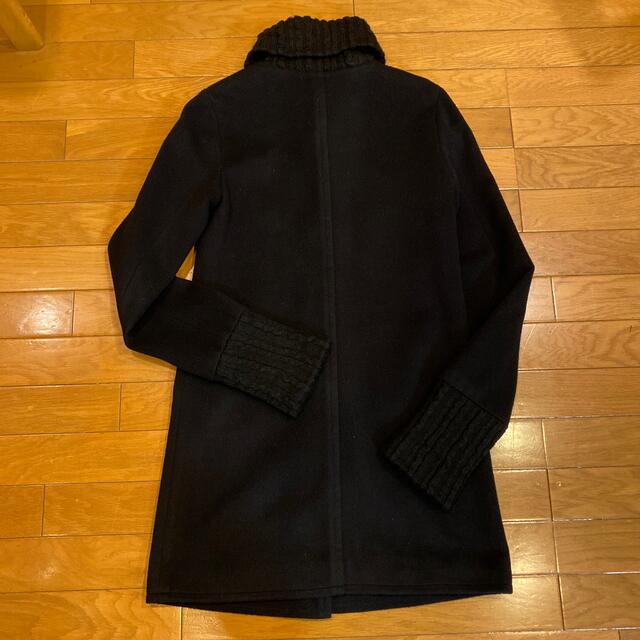 HOTTEY GIRL(ホッティーガール)のレディース　黒ロングコート　HOTTEY GIRL Mサイズ レディースのジャケット/アウター(その他)の商品写真