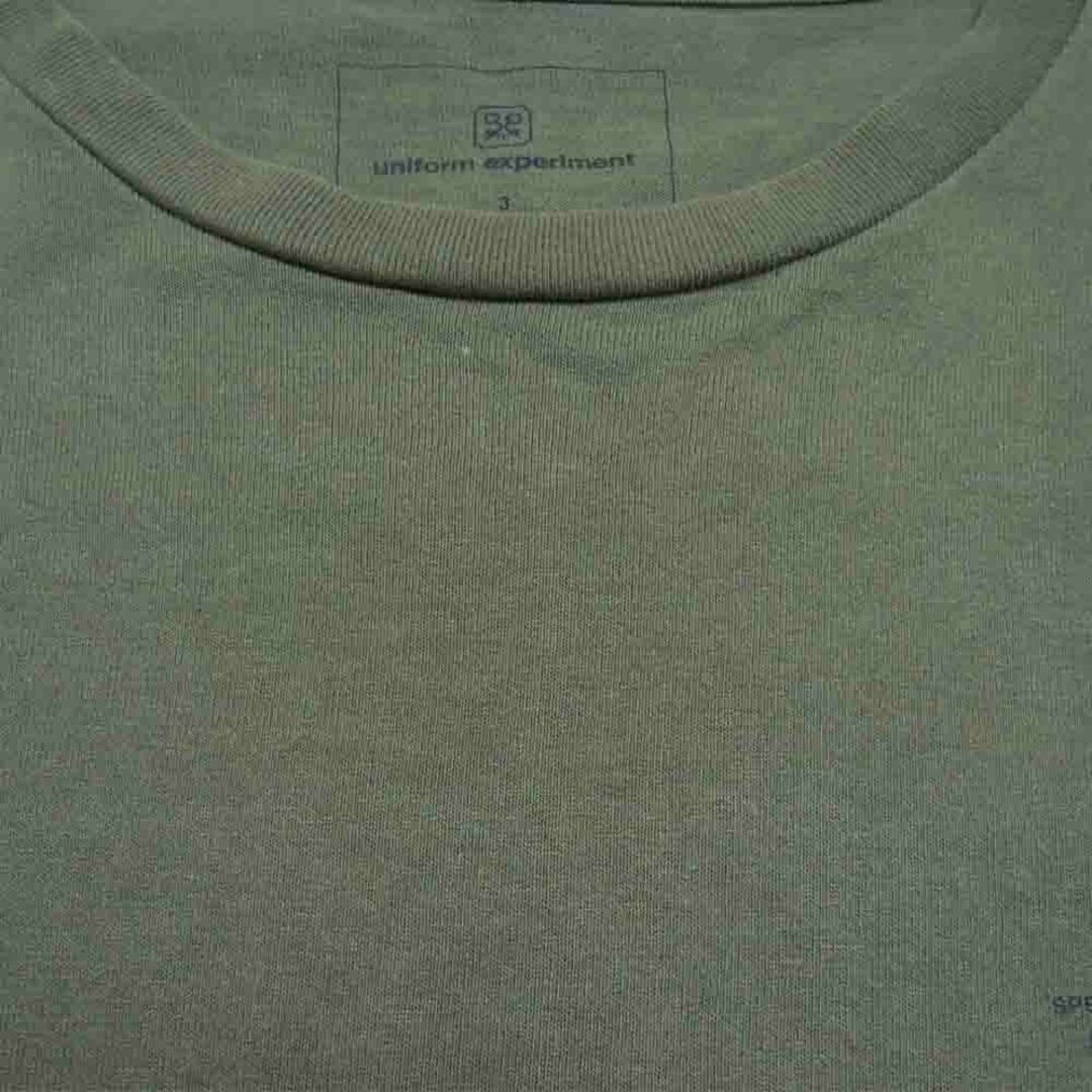 uniform experiment(ユニフォームエクスペリメント)のユニフォームエクスペリメント 長袖Ｔシャツ ×フラグメントデザイン メンズのトップス(Tシャツ/カットソー(七分/長袖))の商品写真