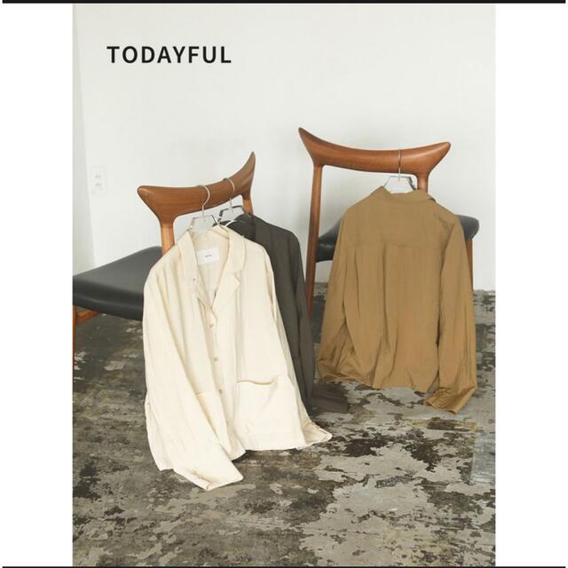 TODAYFUL(トゥデイフル)の【美品】TODAYFUL Boyfriend Organdy shirts レディースのトップス(シャツ/ブラウス(長袖/七分))の商品写真