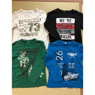 140センチ　長袖　Tシャツ　4点セット(Tシャツ/カットソー)