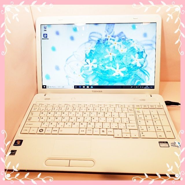 東芝(トウシバ)の🔰初心者❤️オススメ❤️主婦❤学生❤️オススメWindows10 スマホ/家電/カメラのPC/タブレット(ノートPC)の商品写真