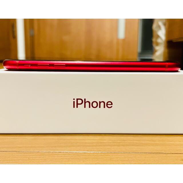 iPhone(アイフォーン)のiPhone XR  RED  64GB スマホ/家電/カメラのスマートフォン/携帯電話(スマートフォン本体)の商品写真