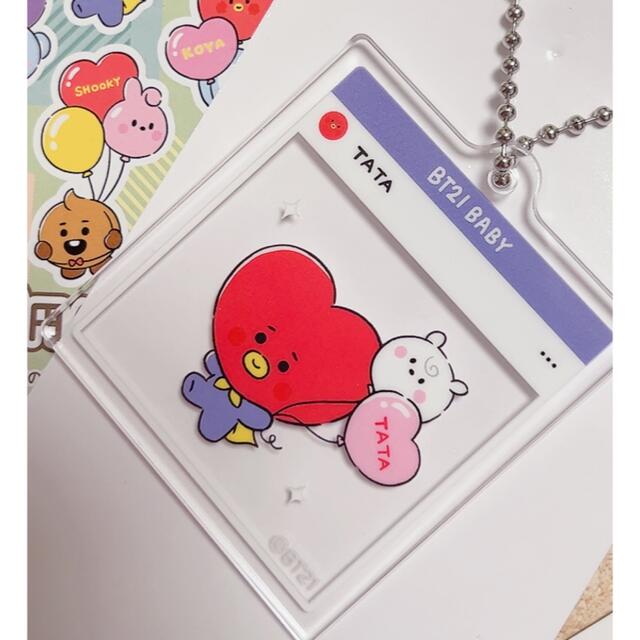 防弾少年団(BTS)(ボウダンショウネンダン)のアクキー BT21 TATA エンタメ/ホビーのCD(K-POP/アジア)の商品写真