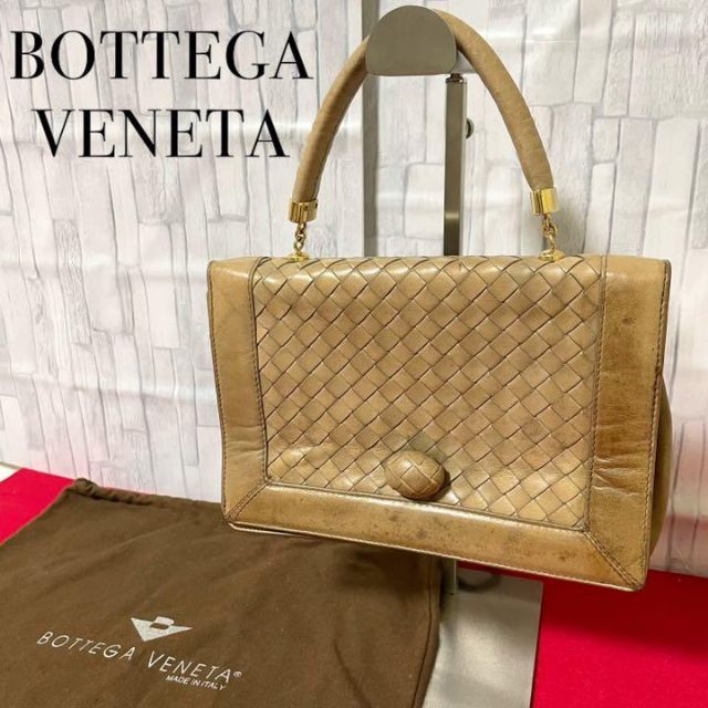 日本で発売 Bottega Veneta イントレチャート ボッテガヴェネタ ポーチ/バニティ