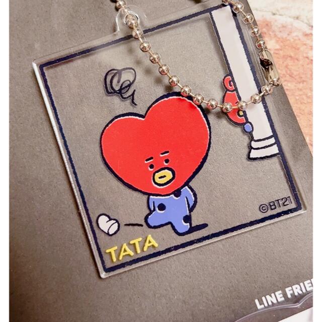 防弾少年団(BTS)(ボウダンショウネンダン)のBT21 アクキー TATA 2個セット エンタメ/ホビーのCD(K-POP/アジア)の商品写真