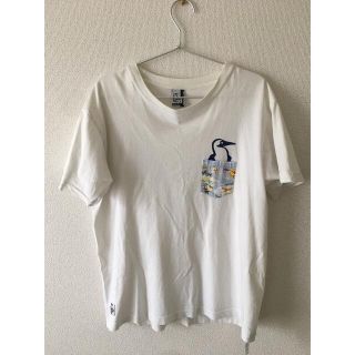 チャムス(CHUMS)のチャムス　Tシャツ　白　(Tシャツ/カットソー(半袖/袖なし))