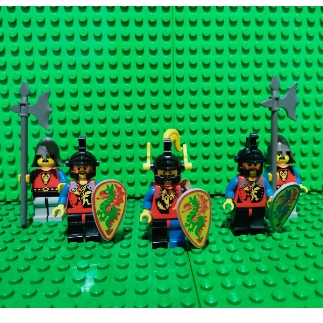 Lego - LEGO お城シリーズ ミニフィグ 5体セット ドラゴン Lego - LEGO お城シリーズ ミニフィグ 5体セット ドラゴン