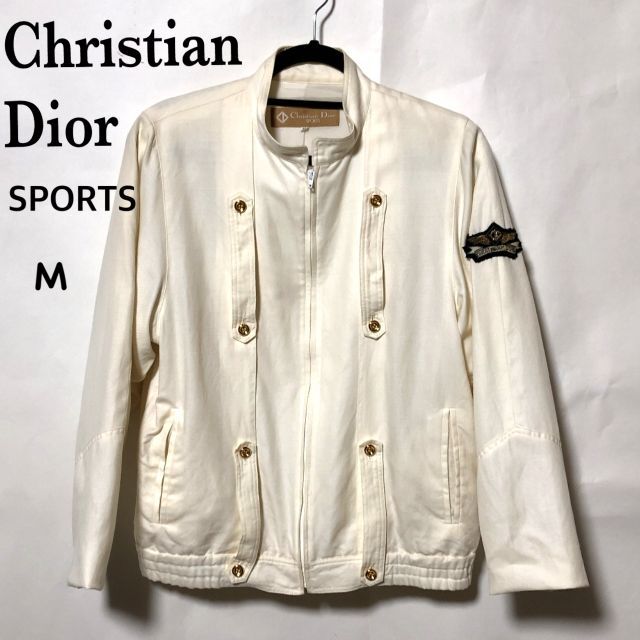 56ｃｍ肩幅395ｃｍ身幅クリスチャンディオール スポーツ ヴィンテージ ブルゾン M/Old Dior
