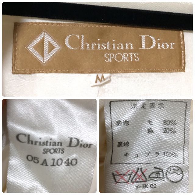 Christian Dior(クリスチャンディオール)のクリスチャンディオール スポーツ ヴィンテージ ブルゾン M/Old Dior  レディースのジャケット/アウター(ブルゾン)の商品写真