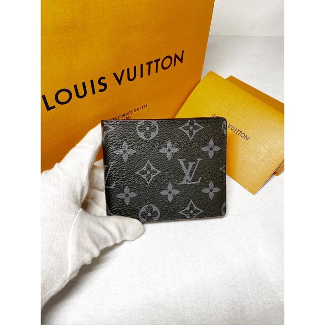 LOUIS VUITTON(ルイヴィトン)のLOUIS VUITTON ルイヴィトン 折り財布 モノグラム メンズのファッション小物(折り財布)の商品写真